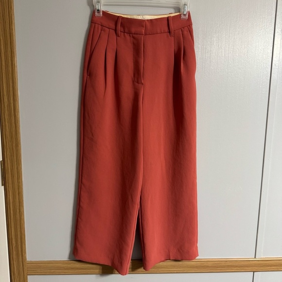 Wilfred Polyester Wide-Leg Trousers Size 00 - Picture 1 of 9